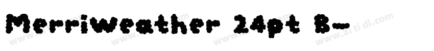 Merriweather 24pt B字体转换 Merriweather 24pt B字体转换